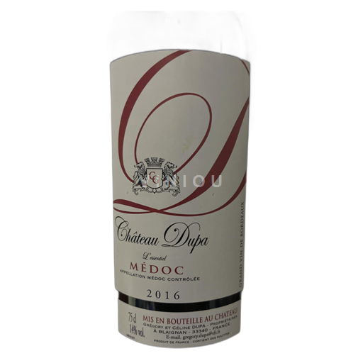 Bordeaux Château DUPA 2016