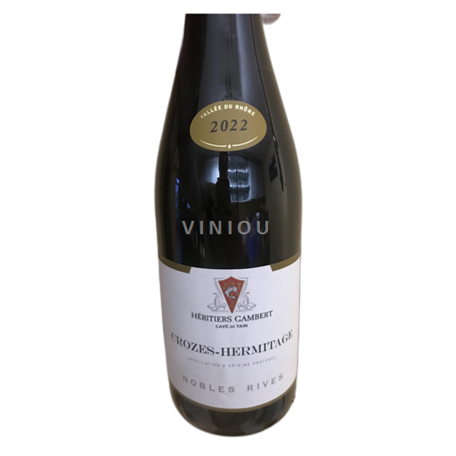 Vallée du Rhône Crozes-hermitage He´ritiers Gambert Cave de Tain Nobles Rives 2022