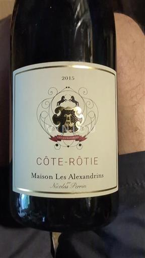 Valle del Rodano Côte-rôtie Maison Les Alexandrins 2015