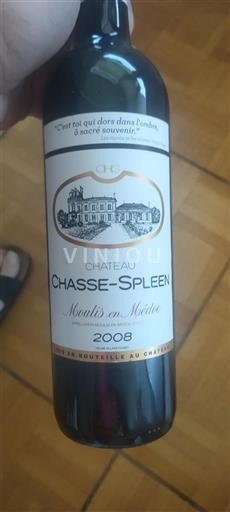 Bordeaux Moulis-en-Médoc Château Chasse Spleen 2008