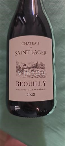 Beaujolais Brouilly Château de Saint Lager 2023