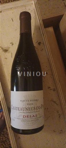 Rhône-dalen Châteauneuf-du-Pape Delas Haute Pierre 2020