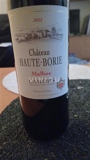 Zuidwest-Frankrijk Cahors Château Haute-Borie 2022