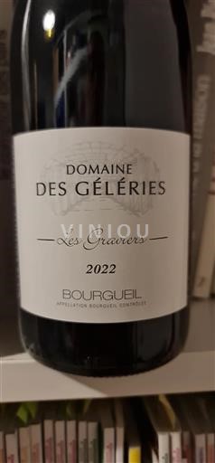 Valle della Loira Bourgueil Domaine des Géleries Les Graviers 2022