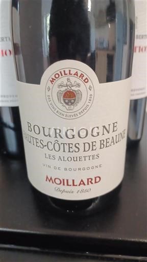 Bourgondië Hautes Côtes de Beaune Moillard Les Alouettes Niet-geïntegreerd