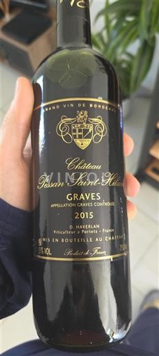 Bordeaux Graves Château Pessan Saint-Hilaire 2015