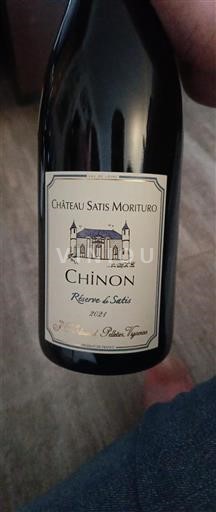 Valle del Loira Chinon Château Satis Morituro Réserve de Satis 2021