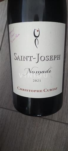 Údolí Rhôny Saint-Joseph Christophe Curtat Nomade 2021