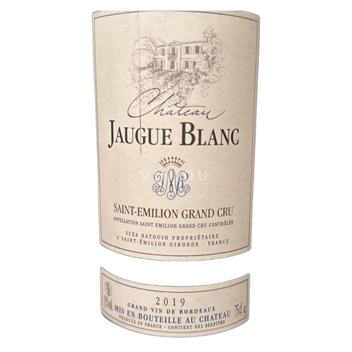 Burdeos Saint-Émilion Gran Cru Château Jauge Blanc 2019