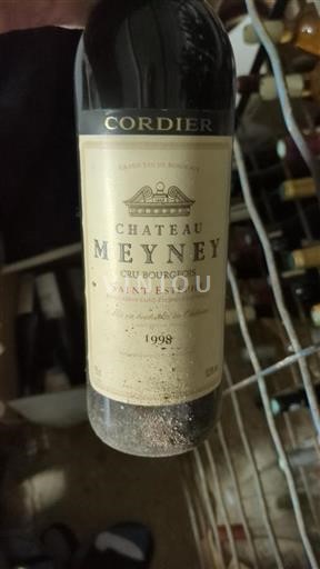 Bordeaux Saint-Estèphe Château Meyney 1998