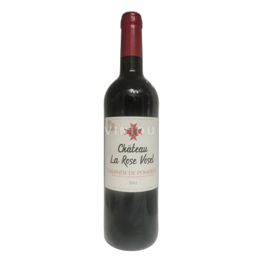 Bordéus Lalande-de-Pomerol Château La Rose Vosel 2012