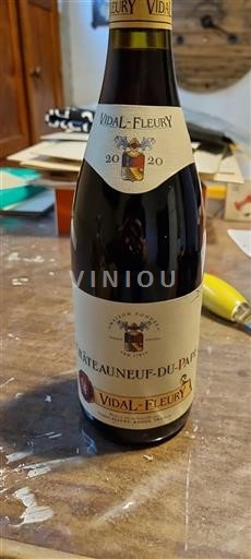 Valle del Ródano Châteauneuf-du-Pape. Vidal Fleury 2020