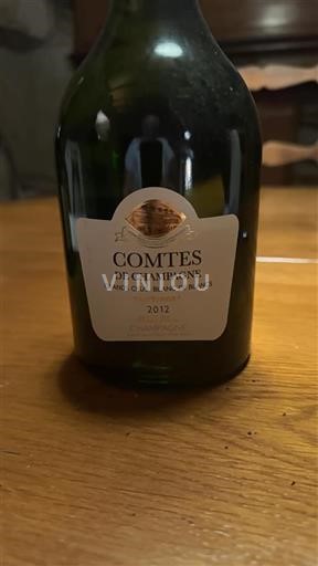 Champagne Taittinger Comtes de Champagne 2012