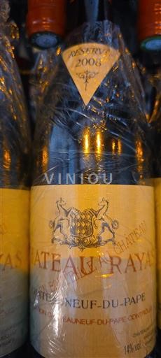 Údolí Rhôny Châteauneuf-du-Pape Château Rayas 2008