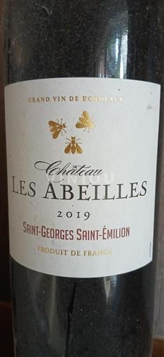 Bordeaux Saint-Georges-Saint-Émilion Chateau les abeilles 2019