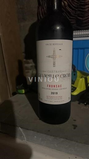 Bordeaux Fronsac Château La Vieille Croix 2019