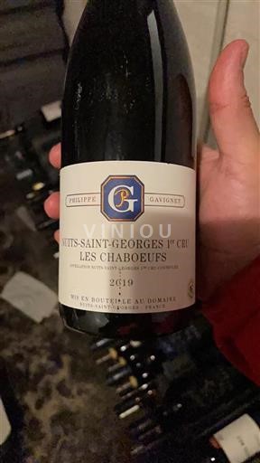 Bourgogne Nuits-saint-georges Philippe Gavignet Les Chaboeufs 2019