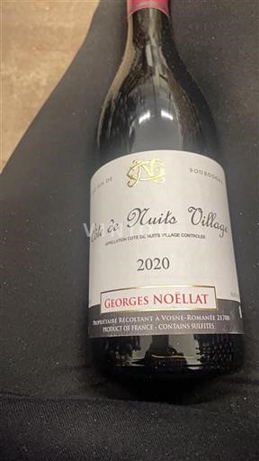 Bourgogne Côte de nuits villages Georges Noëllat 2020