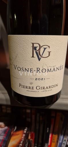 Borgoña Vosne-romanée Pierre Girardin 2021
