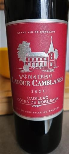 Bordeaux Cadillac-côtes-de-bordeaux Château Latour Camblanes 2021
