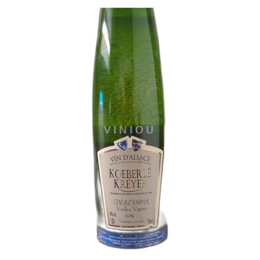 Elzas Niet gespecificeerd Koebelé Kreyer Vieilles Vignes 2015
