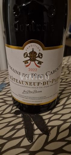 Vallée du Rhône Châteauneuf-du-pape Domaine du Père Caboche Tradition 2022
