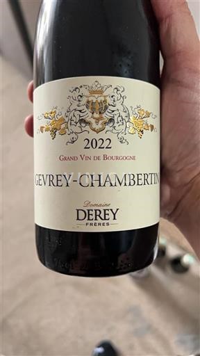 Borgogna Gevrey-Chambertin Domaine Derey Frères 2022