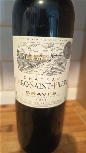 Bordeaux Graves Château L'Arc-Saint-Pierre 2015