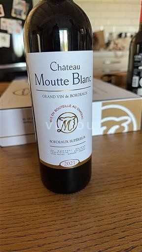 Bordeaux Bordeaux superiore Château Moutte Blanc 2021