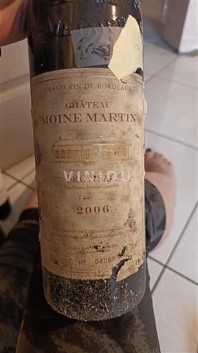 Bordeaux Fronsac Château Moine Martin 2006