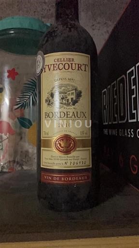 Bordeaux Cellier Yvecourt 2010