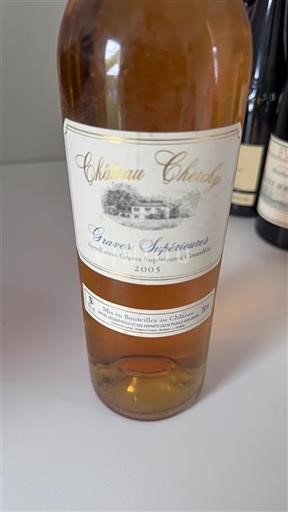 Bordeaux Graves Supérieures Château Cherchy 2005