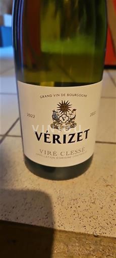 Bourgogne Viré-clessé Vérizet 2022
