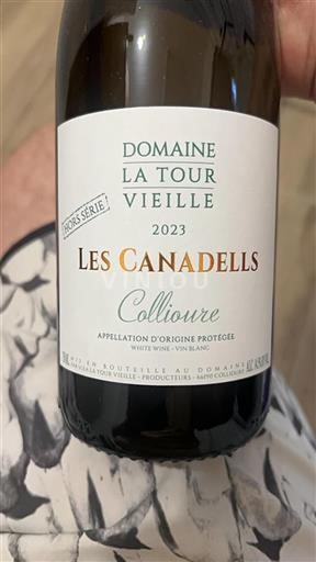 Roussillon Collioure Domaine La Tour Vieille Les Canadells 2023