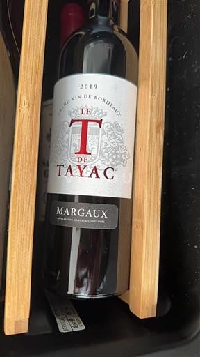 Bordeaux Margaux Tayac 2019