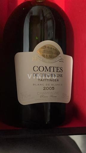 Šampanja Šampanjec Taittinger Comtes de Champagne 2005