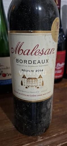 Bordéus Malesan 2014