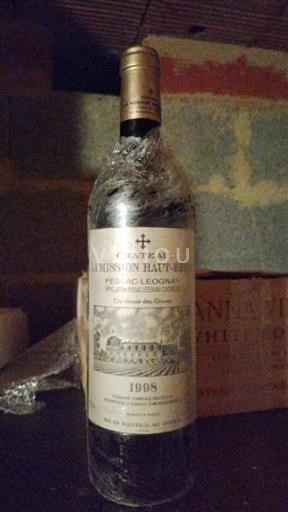 Bordeaux Pessac-Léognan La Mission Haut-Brion 1998