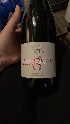 Valle del Rodano Cornas Maison Christophe Pichon Allégorie 2016