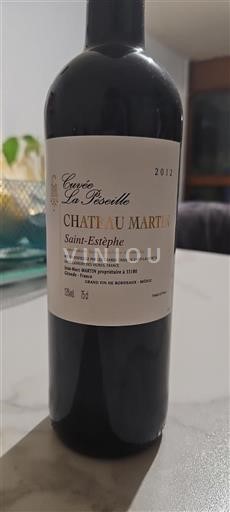 Bordeaux Saint-Estèphe Château Martin La Peseille 2012