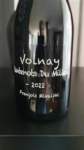 Borgoña Volnay François Mikulski Santenots Du Milieu 2022
