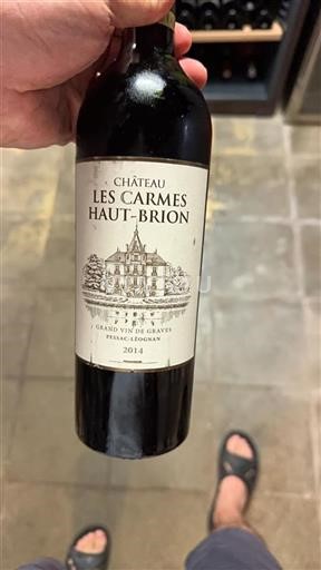 Bordeaux Pessac-Léognan Château Les Carmes Haut-Brion 2014