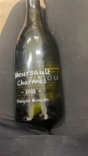 Bourgogne Meursault François Mikulski Charmes 2022