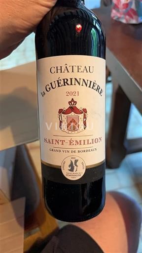 Bordeaux Saint-Émilion Château la Guérinnière 2021