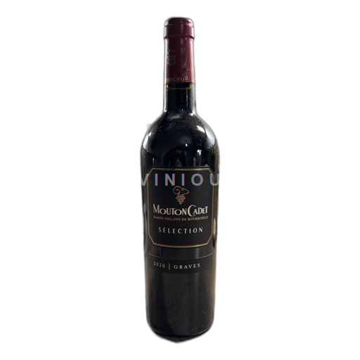 Vin Rouge sec Sélection Mouton Cadet 2020 France Bordeaux Graves