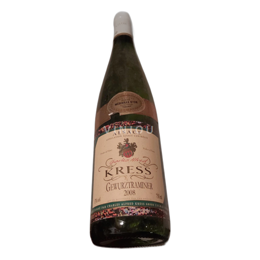 Alsace Ikke specificeret Charles Alfred Kress Gewurztraminer 2008
