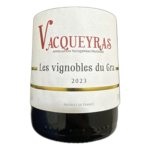 Rhônedalen Vacqueyras Les vignobles du Gra 2023