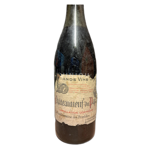 Rhône Valley Châteauneuf-du-Pape Domaine des Pontifes 1964