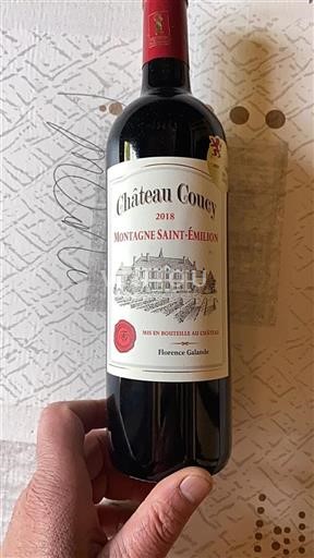 Bordeaux Montagne-saint-émilion Château Coucy 2018