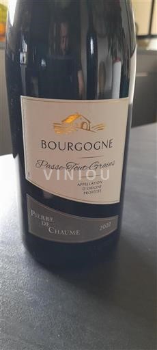 Burgundy Not Specified Pierre de Chaume 2022